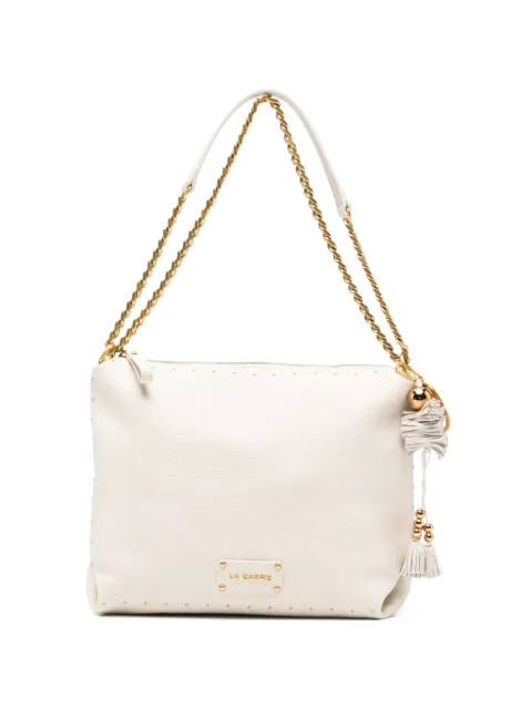 La Carrie tassel-detail shoulder bag