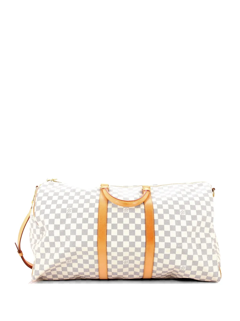 Louis Vuitton Pre-Owned Keepall Bandouliere Bag Damier 55 travel bag - Bianco