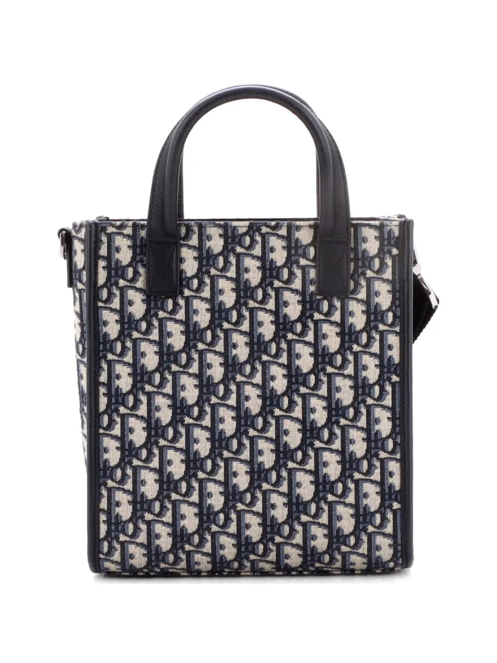 Safari North South Convertible Oblique Canvas Small Tote Bag