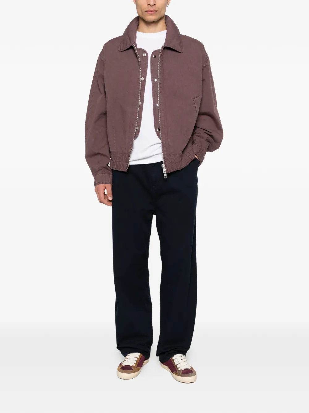 Carhartt WIP Broek met knoopsluiting Blauw