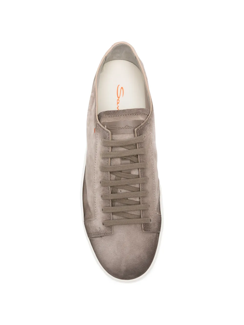 Santoni lace-up sneakers Grijs