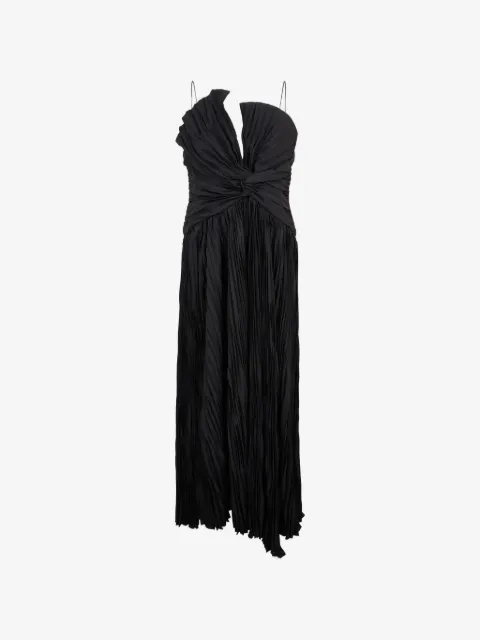 Acler robe longue Broadhay à design plissé