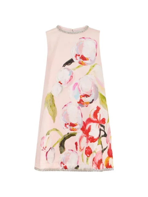 Acler Anglesey floral embellished mini dress