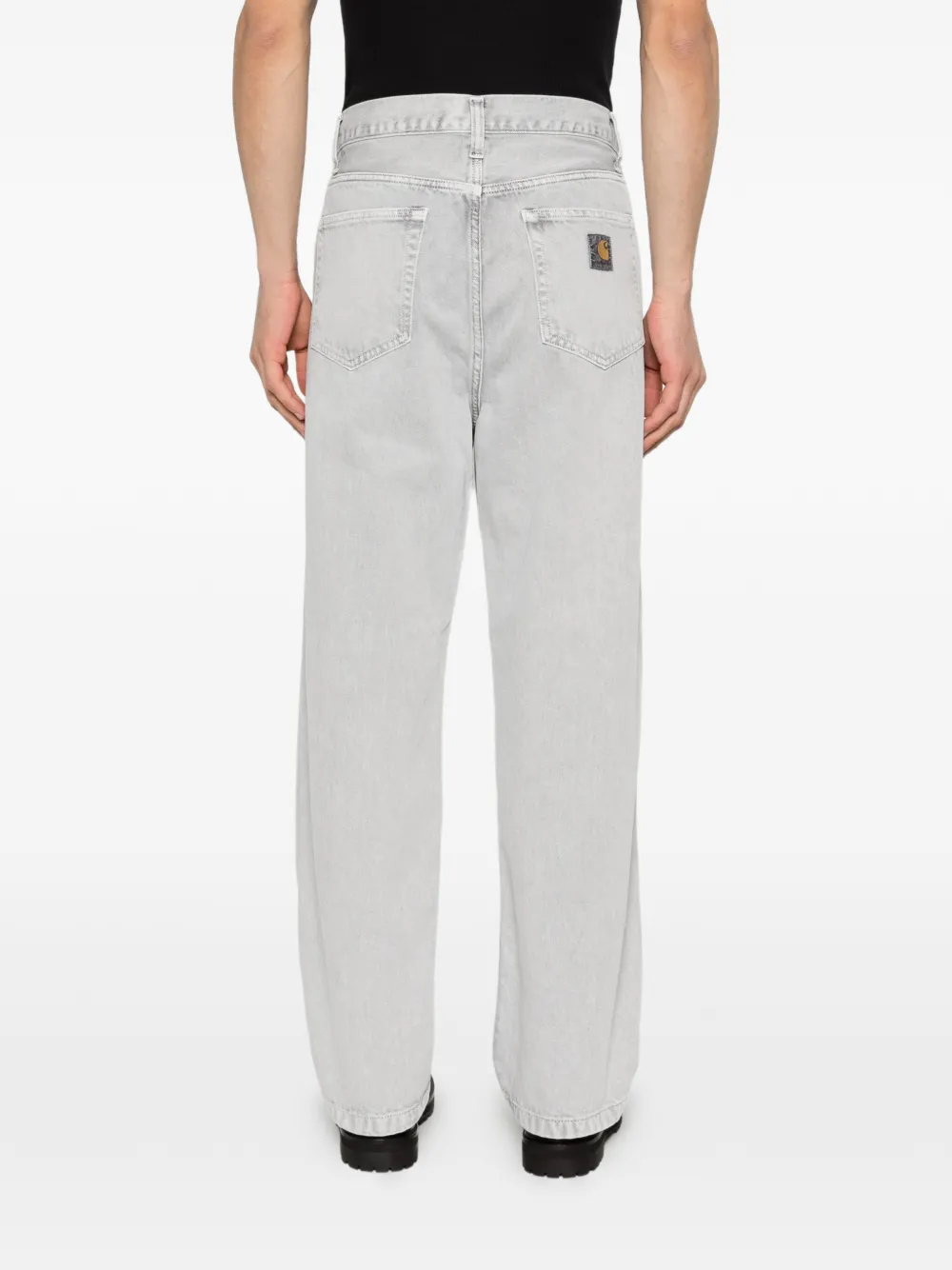 Carhartt WIP Jeans met logodetail Grijs