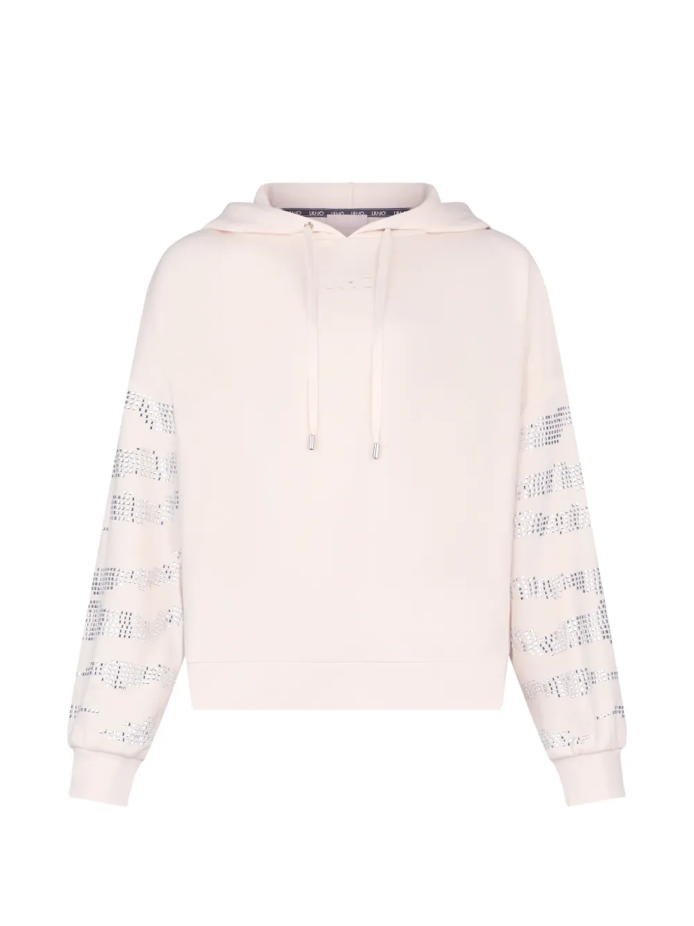 LIU JO appliqué-detail hoodie - Toni neutri