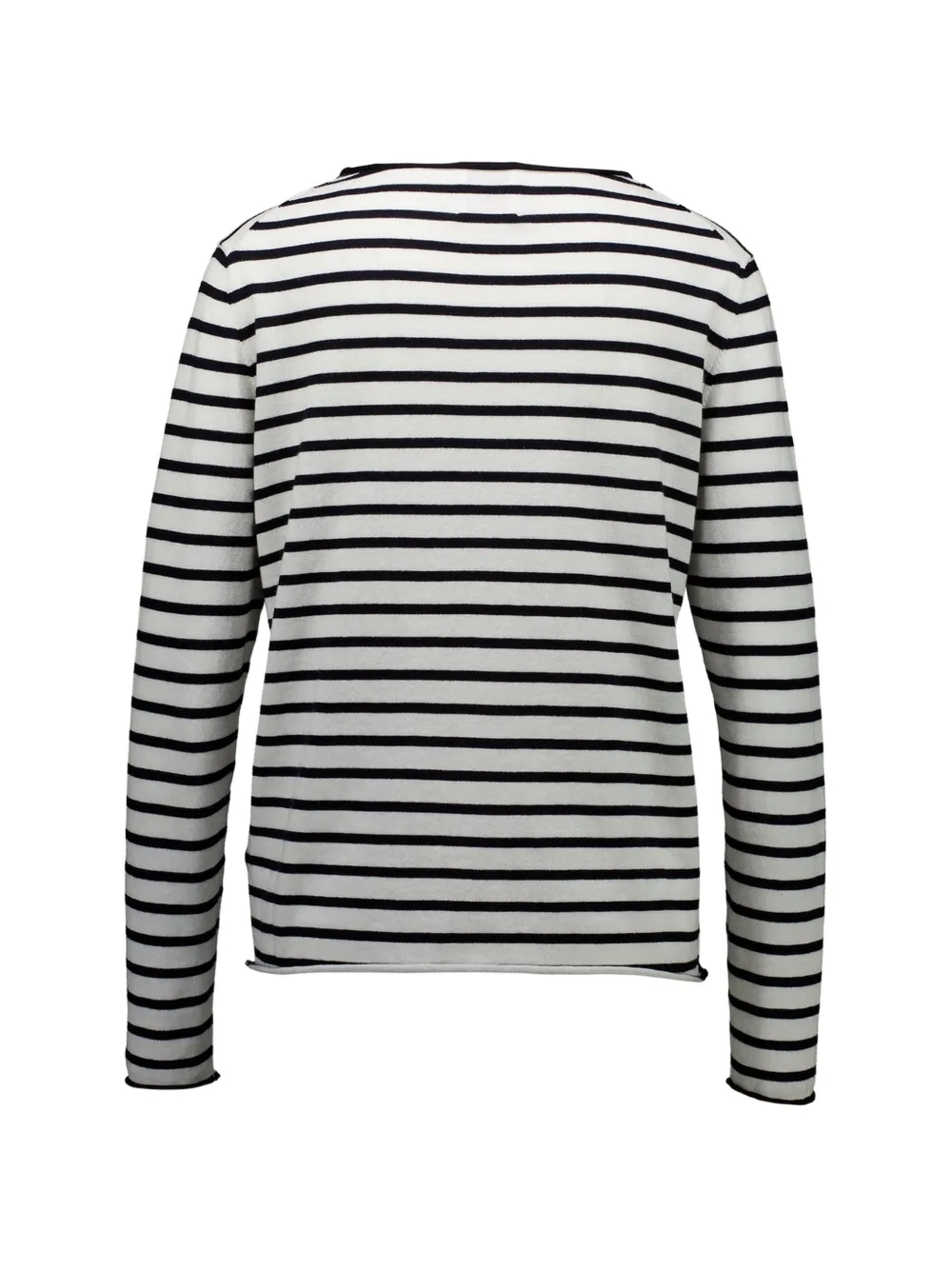  Allude Striped Top - White 