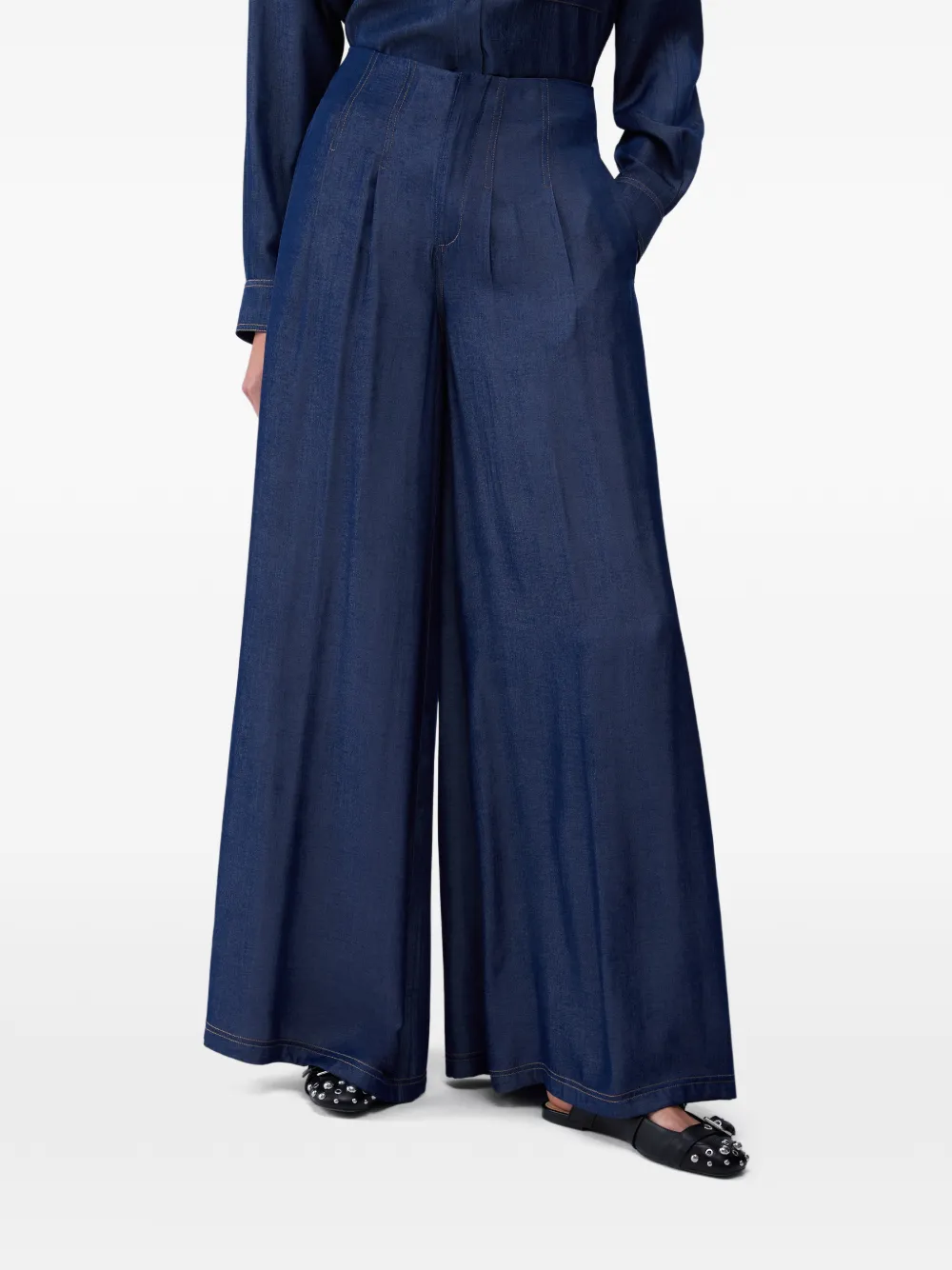  Liu Jo High-rise Flared Jeans - Blue 