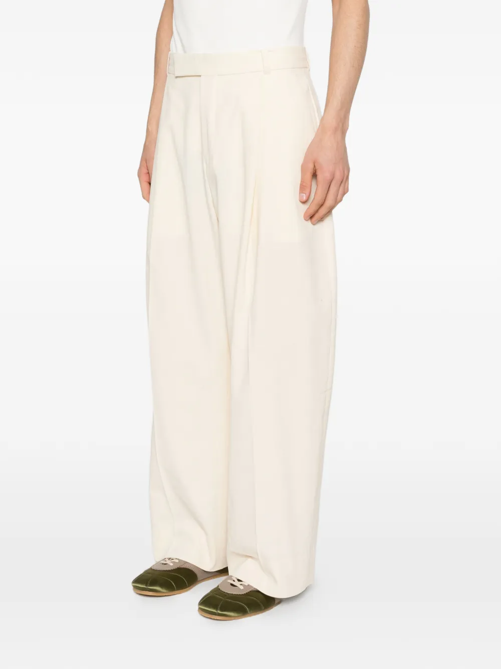  Studio Nicholson Pleated Trousers - Neutrals 