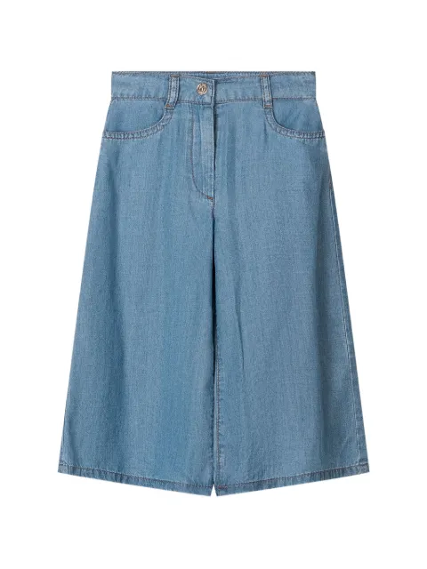 TWINSET Kids pantalones anchos