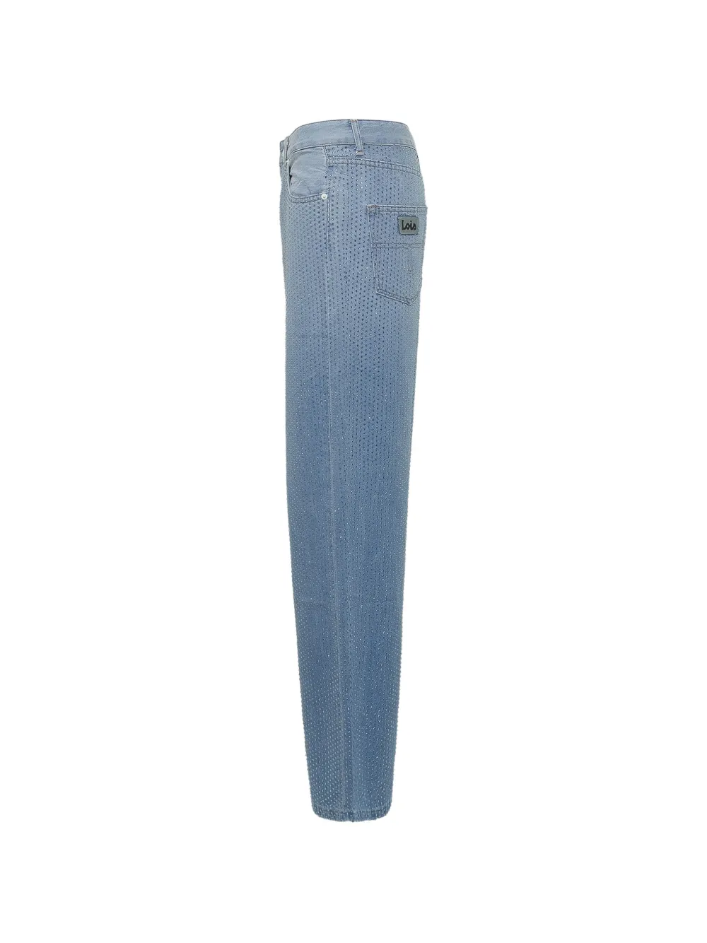  Iois Vaqueros Con Motivo Dip Dye - Azul 
