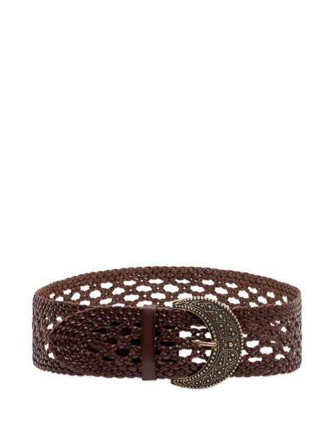 Ba&Sh Balmy woven moon buckle belt