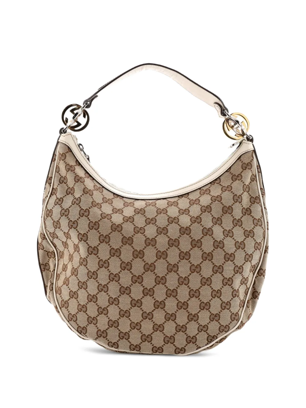 Gucci Pre-Owned Twins GG Canvas Medium hobo bag - Marrone