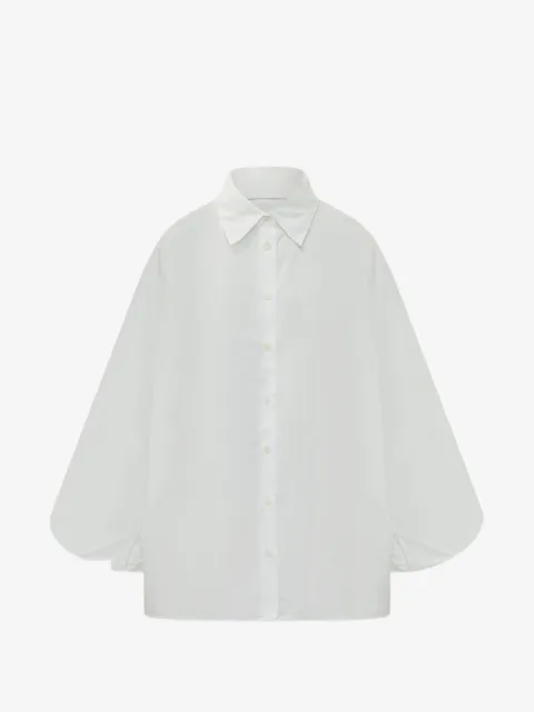 SoSUE Antonia balloon-sleeve blouse