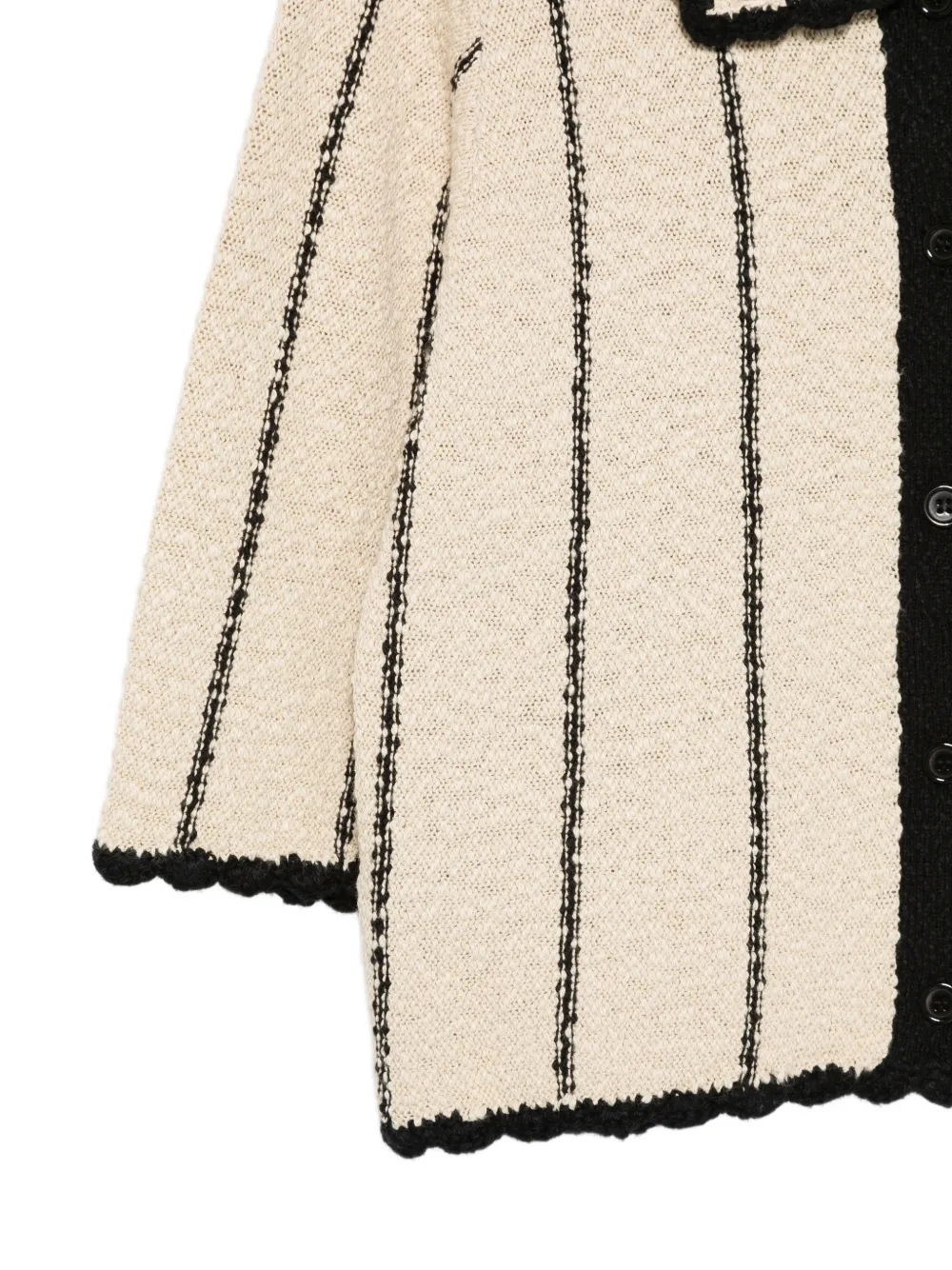 The Garment April Stripe Polo Shirt - Neutrals 