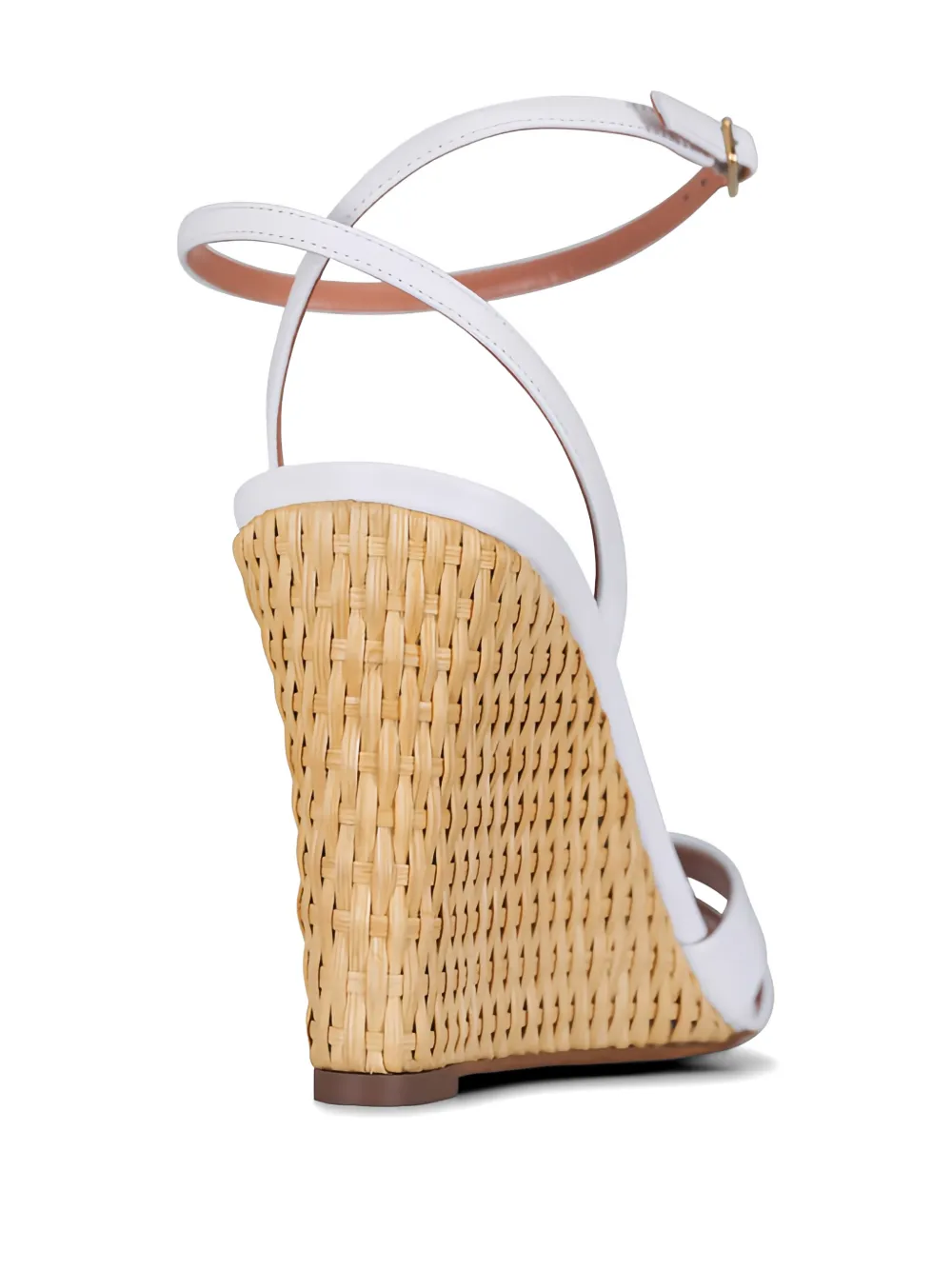 Aquazzura Geweven sandalen Grijs