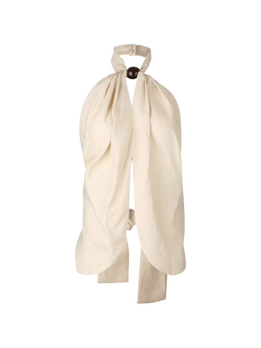 Faithfull the Brand Biba halterneck top - Toni neutri