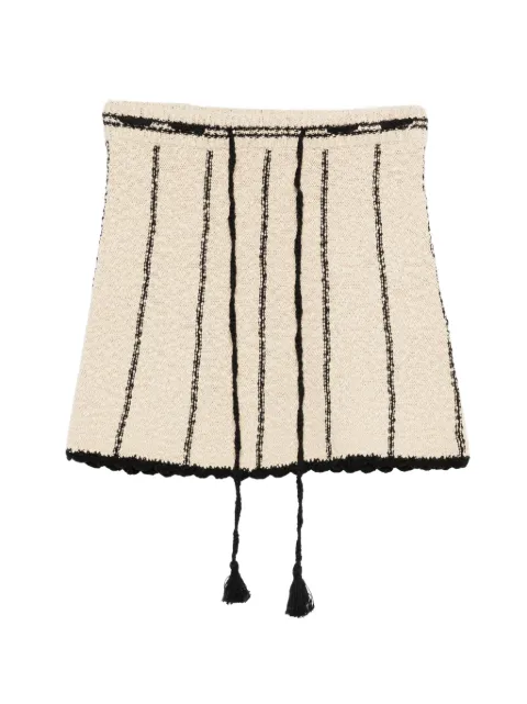 The Garment April striped mini skirt