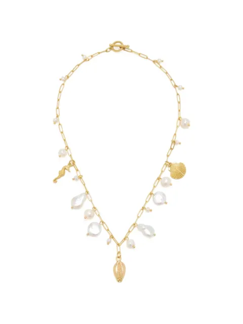 Oceanus Pearl Prism necklace