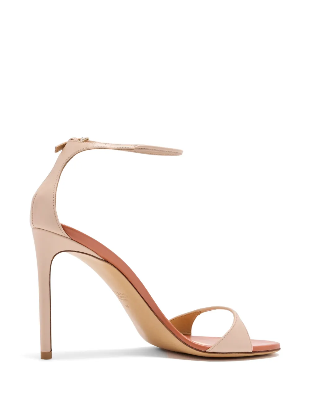 Francesco Russo buckle strap sandals Beige