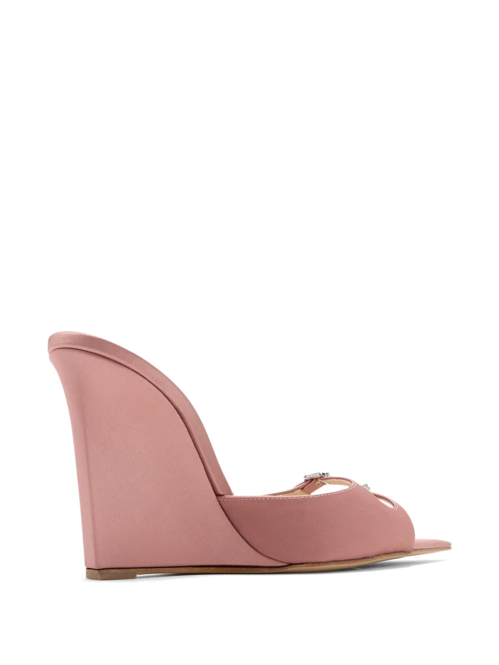 Andrea Wazen Sandalen verfraaid met kristallen Roze