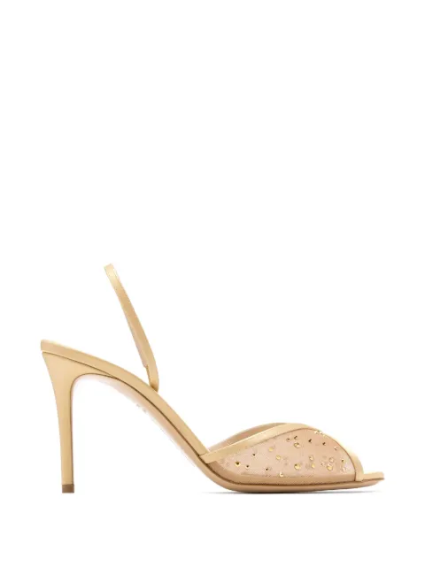 Andrea Wazen Jen slingback pumps