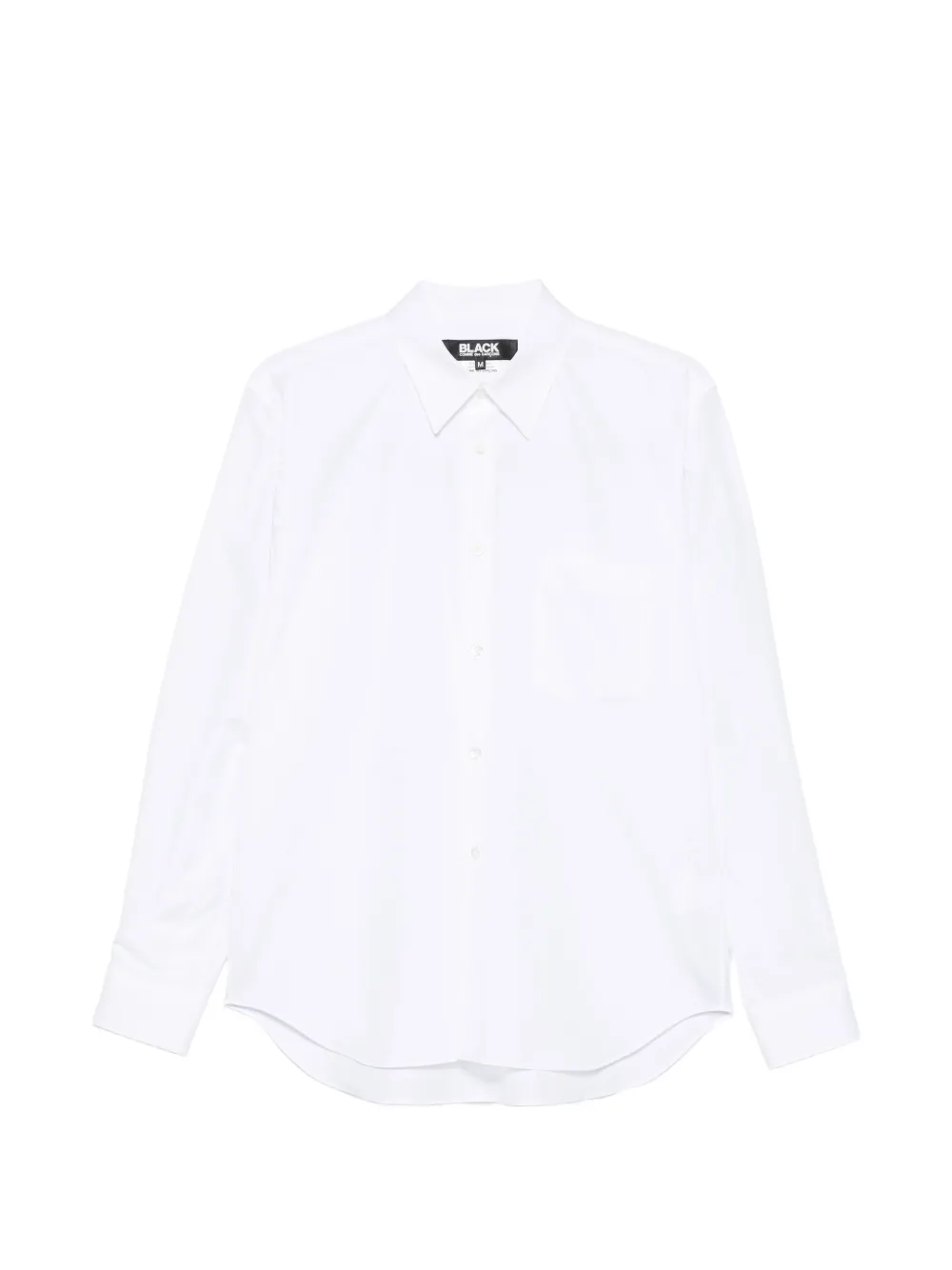 Comme Des Garçons Black patch-pocket shirt - Bianco