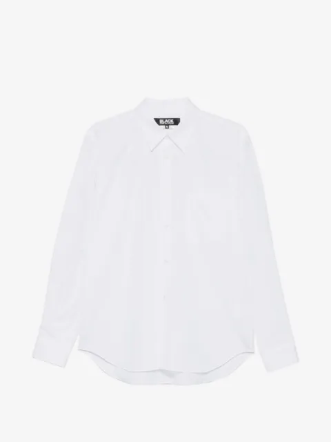 Black Comme Des Garçons skjorta med utanpåliggande ficka