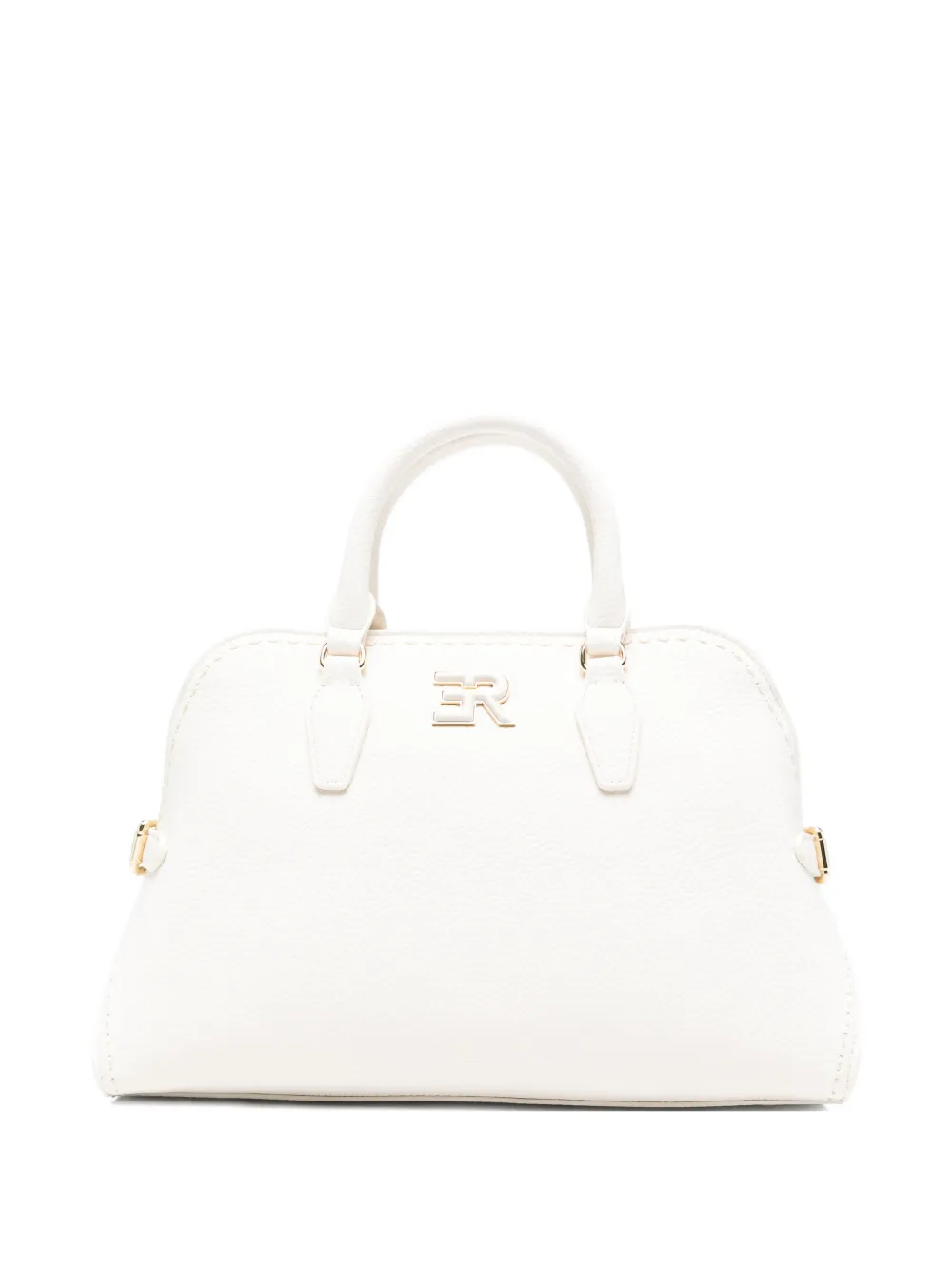 ERMANNO FIRENZE small Amy logo tote bag - Bianco