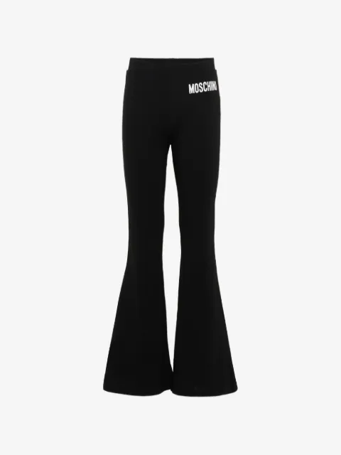 Moschino Kids flared track pants