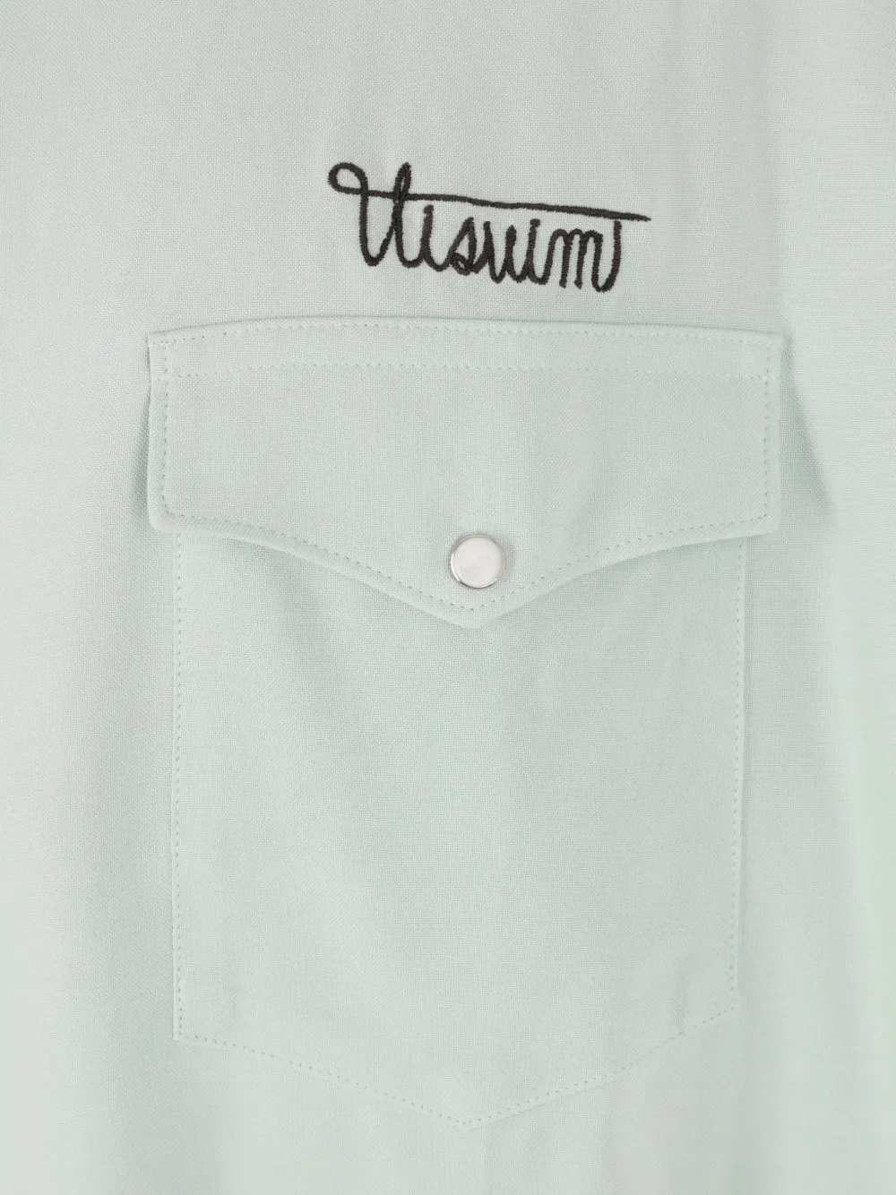  Visvim Camisa Con Bordado - Verde 