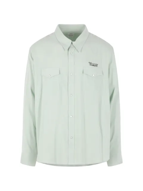 visvim embroidered shirt