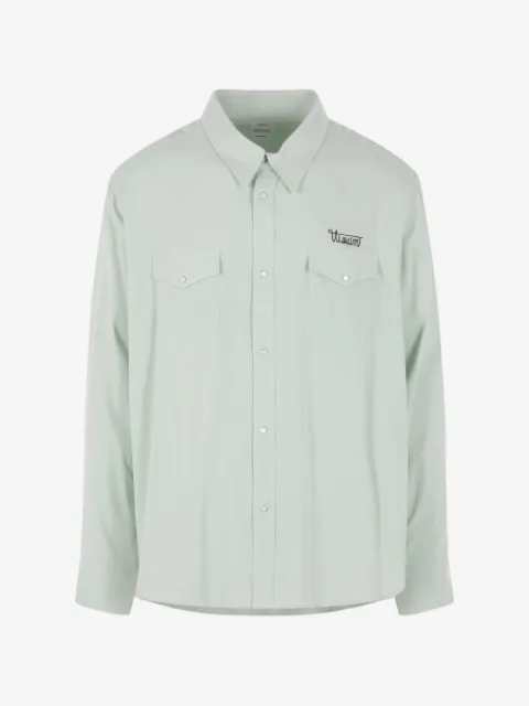 visvim embroidered shirt