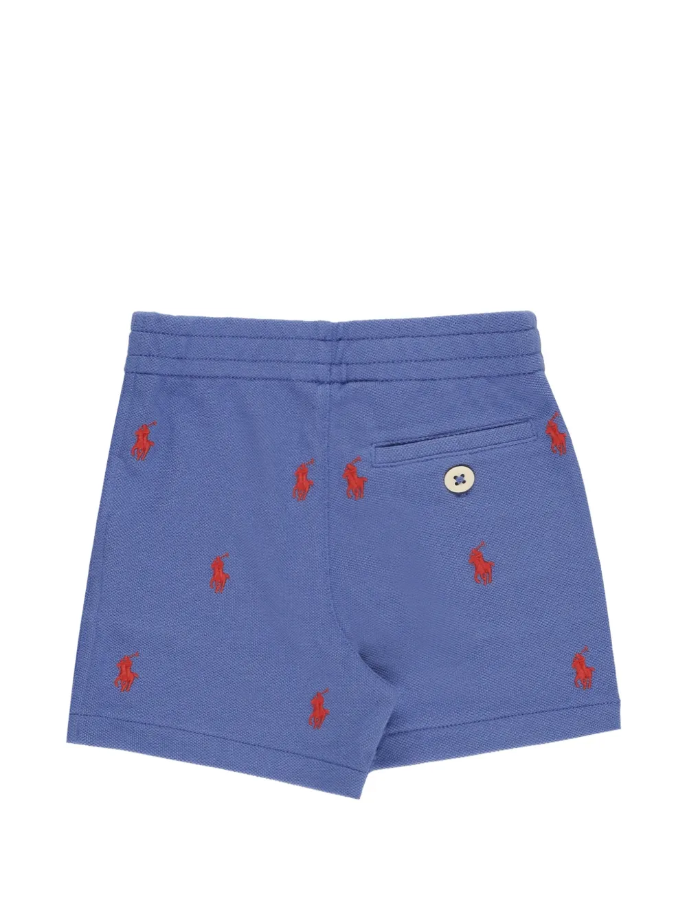 POLO RALPH LAUREN KIDS Shorts met borduurwerk Blauw