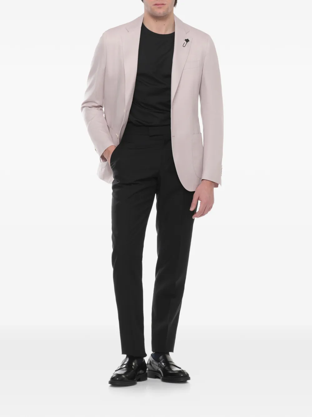 Lardini 플라워 핀 재킷 | 수트 재킷