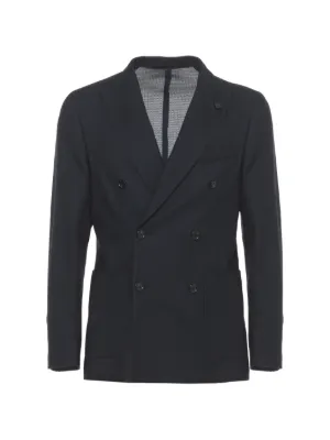 Lardini デニムジャケット | ブルー | FARFETCH JP