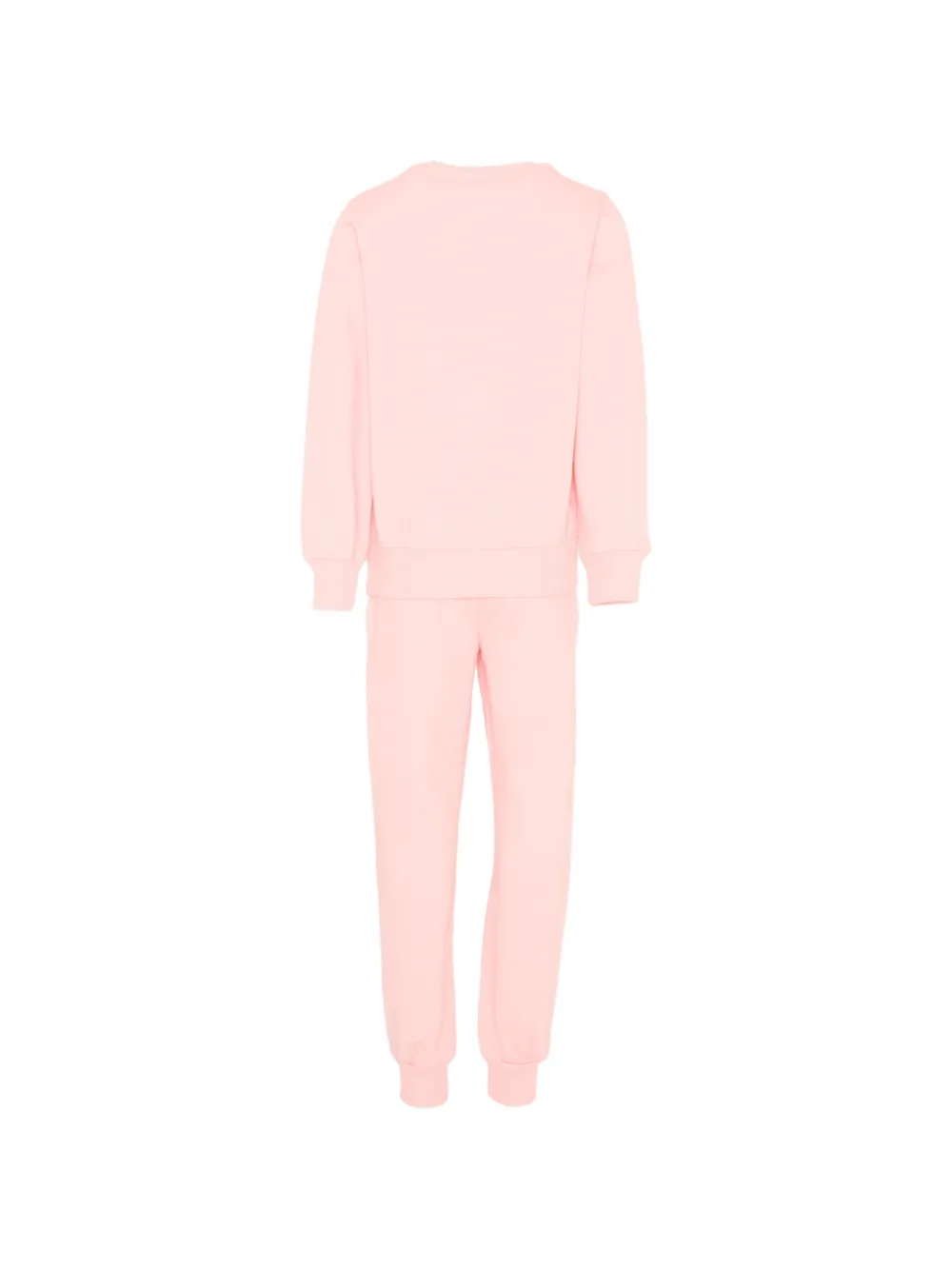 Moschino Kids Trainingspak met logoprint Roze
