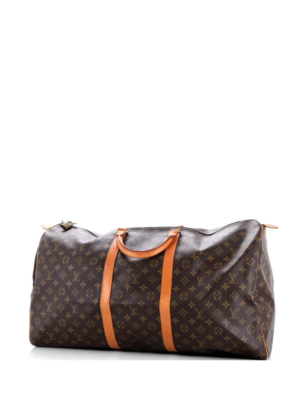 Louis Vuitton Pre-Owned Keepall Bag Monogram Canvas 60 travel bag - Marrone
