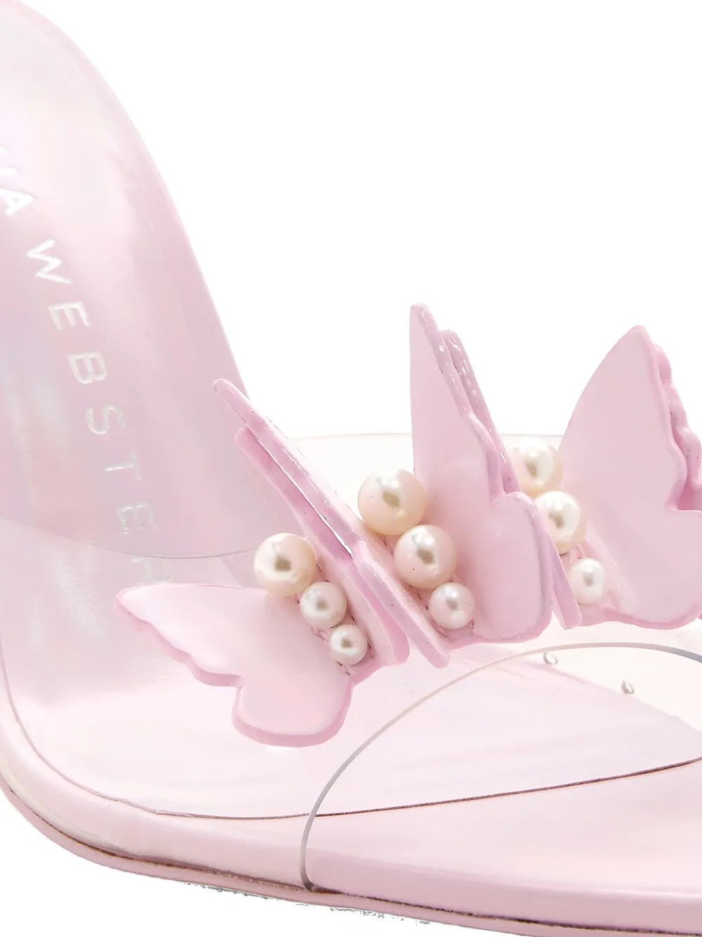 Sophia Webster Vanessa muiltjes Wit