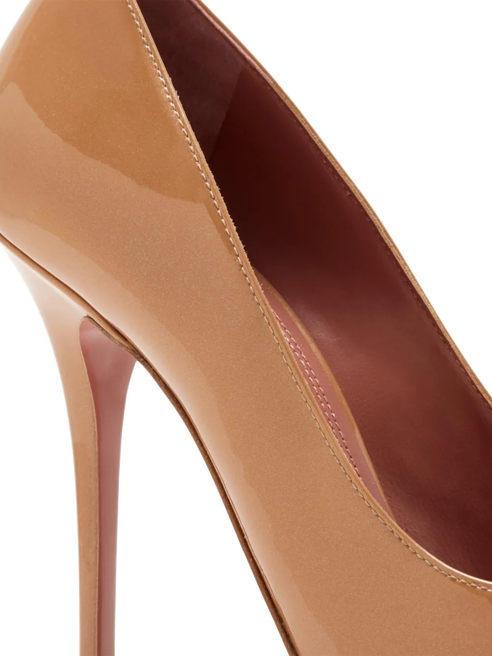 Amina Muaddi Barbara pumps Beige