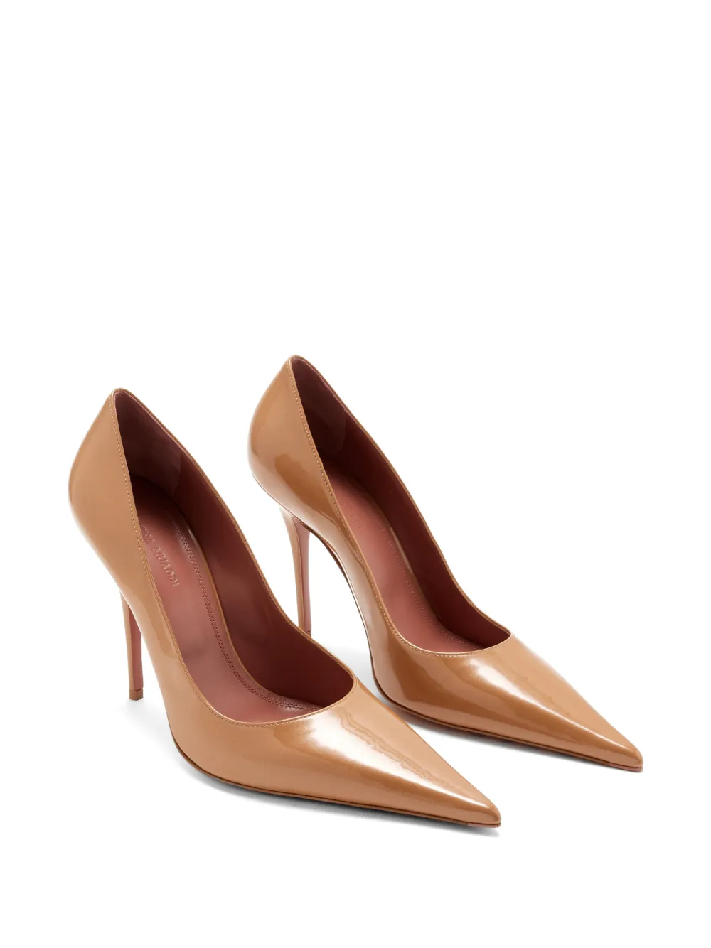 Amina Muaddi Barbara pumps Beige