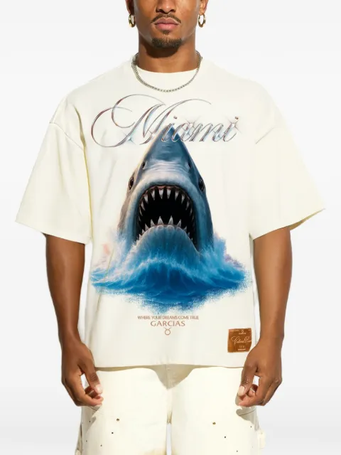 GARCIAS oversized poster T-shirt