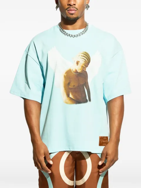 GARCIAS Guardian Angel oversized graphic T-shirt