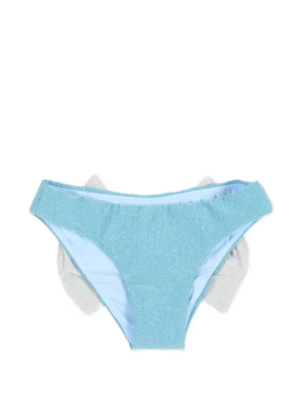 MC2 Saint Barth Kids bow bikini bottoms - Blu