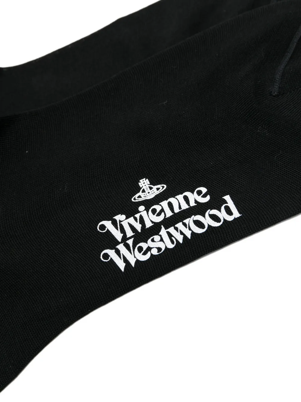  Vivienne Westwood Orb-embroidery Socks - Black 