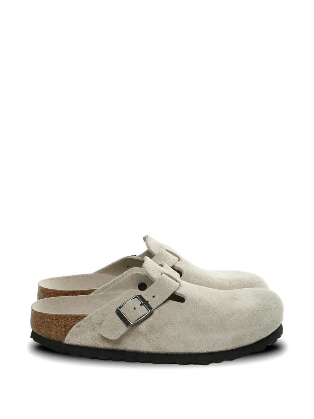Birkenstock Boston suede mules - Toni neutri