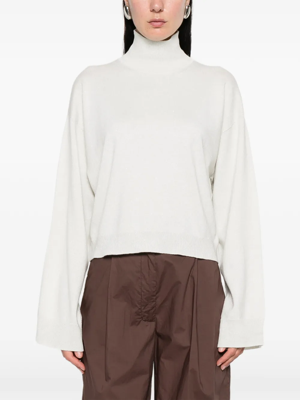 Fabiana Filippi Trui met trechterhals Wit