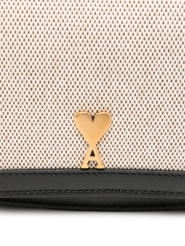 AMI Paris Ami De Coeur Shoulder Bag | Neutrals | FARFETCH