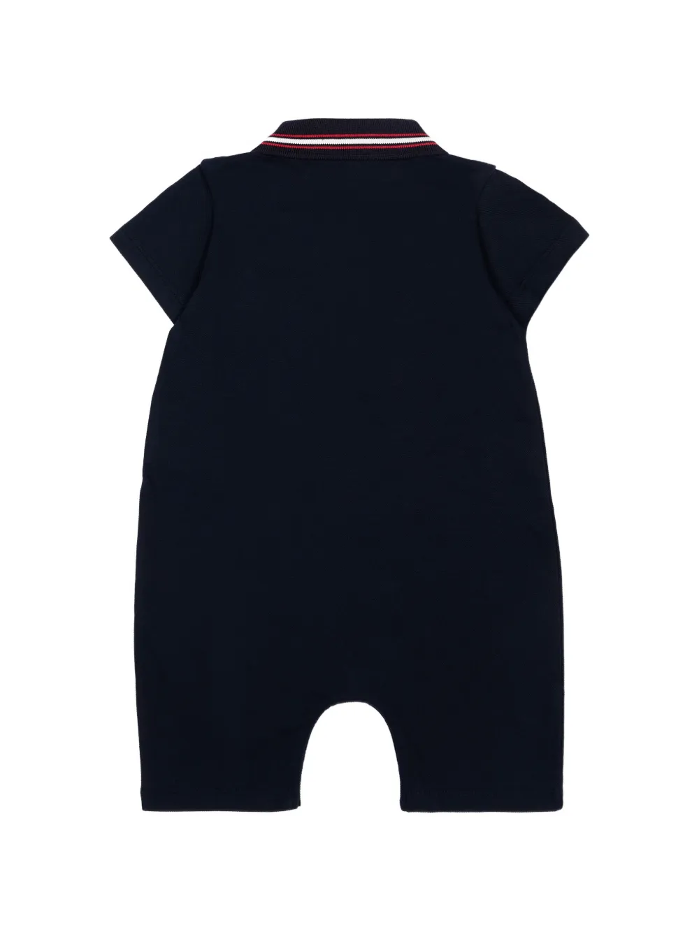 Moncler Enfant ロゴ ポロ ロンパース | ブルー | FARFETCH JP