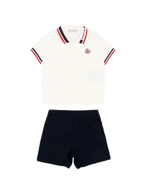 Moncler Enfant short à détail logo