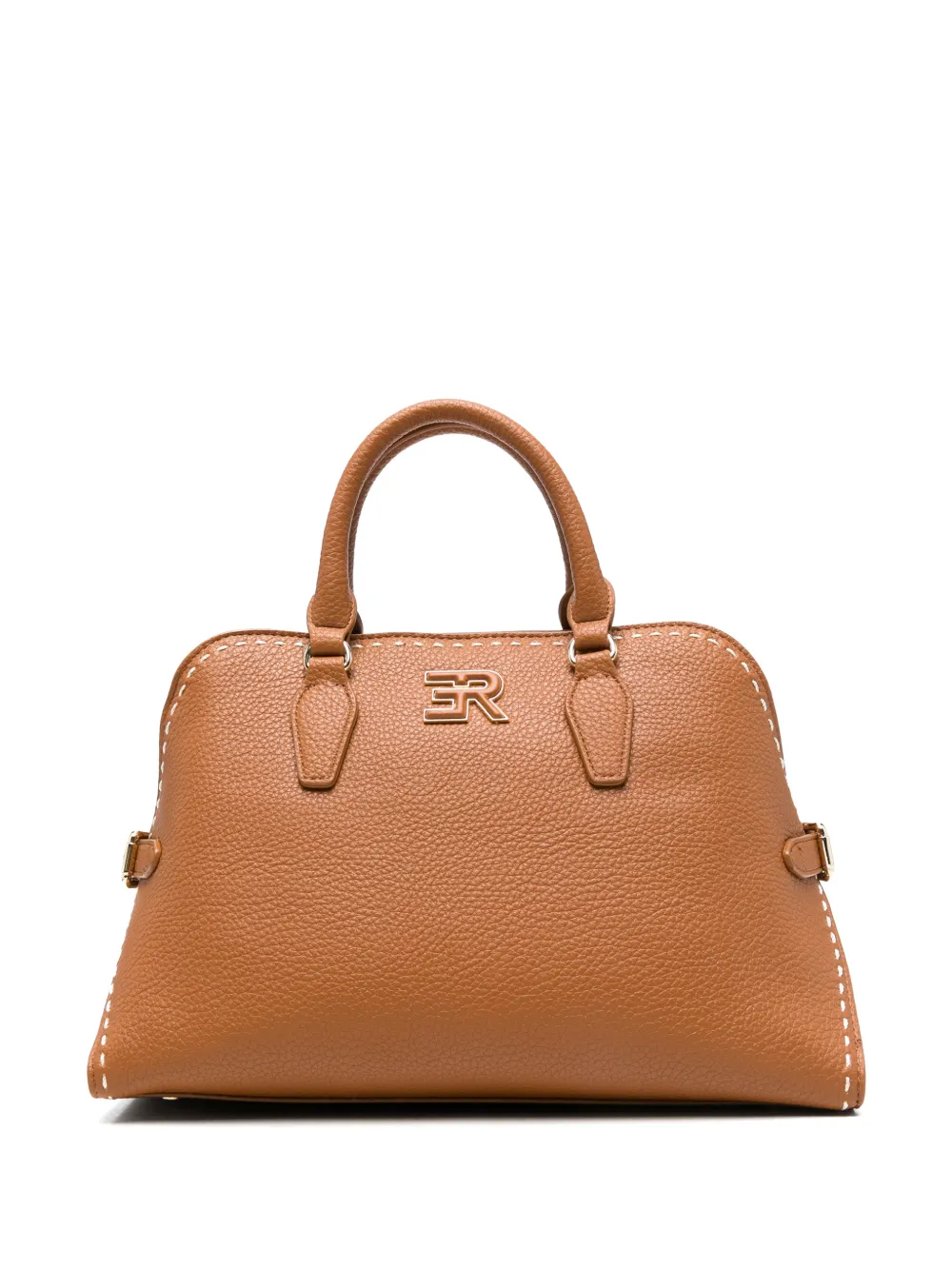 ERMANNO FIRENZE small Amy leather tote bag - Marrone